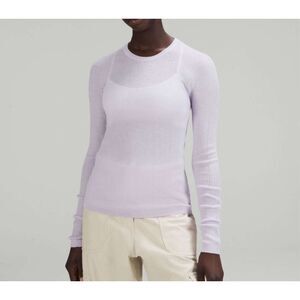 Lululemon Sweaters  Merino Wool Long Sleeve Light Sweater Sz 10